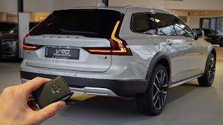 2022 Volvo V90 Cross Country B6 (300hp) - Sound & Visual Review!