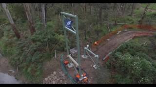 Mullum Mullum Bridge Installation