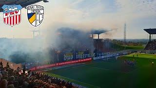 Zeiss-Fans in Zwickau • FSV Zwickau vs FC Carl Zeiss Jena 1:1 | Ost-Klassiker 2024/25