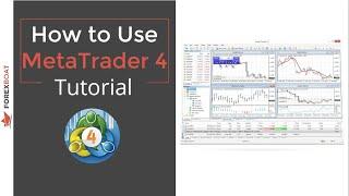 How to Use MetaTrader 4 - Forex Basics  [Tutorial]