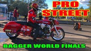 PRO STREET from the Bagger World Finals! Fastest power adder baggers in the world!