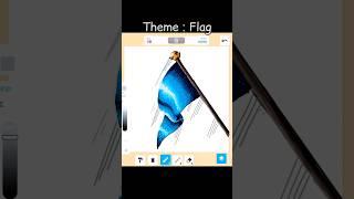 Theme : Flag #roblox #art #drawing #painting #illustration #artwork #artist #games #shorts