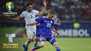 Miguel Almirón reconoce mejoría en Paraguay ante Argentina | Copa América | Telemundo Deportes