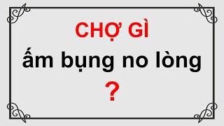 Câu đố dân gian Việt Nam có đáp án - Phần 17