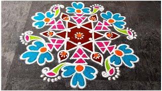 Margazhi Matham Special Rangoli Design / 2025 New Year Rangoli / Sashti Pooja / Kolam / Easy Mugulu