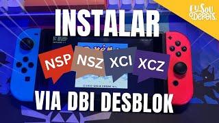 COMO INSTALAR ARQUIVO NSP/NSZ/XCI e XCZ NO SWITCH DESBLOQUEADO