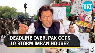 Imran likens Pak situation to Kashmir; Police to storm Zaman Park? 'Won't Cooperate' | Watch