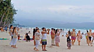 Look! This is BORACAY White Beach on September 5 2024 5:10pm Walk Gumanda na ang Panahon Daming Tao