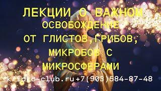 Лекции о важном. Очищение физического тела от паразитов, вирусов, грибков.