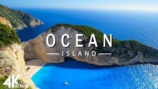 FLYING OVER OCEAN (4K UHD) - Relaxing Music Along With Beautiful Nature Videos - 4K Video Ultra HD