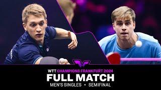 FULL MATCH | Anton Kallberg vs Truls Moregard | MS SF | #WTTFrankfurt 2024