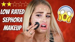 TESTING LOW RATED SEPHORA PRODUCTS