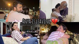 ANYA IS LEAVING | HARDEST GOODBYE  | VLOG 323