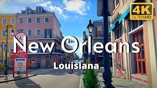 New Orleans Louisiana 4k Travel Tour French Quarter