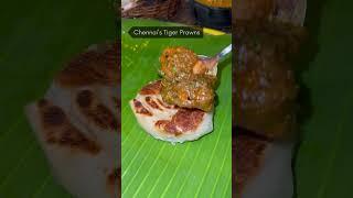 Bun பரோட்டா + Tiger Prawns +சிந்தாமணி Chicken #shorts #trending #bunparotta #foodie #viral