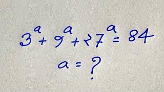 Harvard Elementary High School maths question | Find the value of a=?