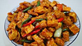 BIKIN KETAGIHAN MENU INIRESEP TUMIS TAHU TEMPE SAUS TIRAM