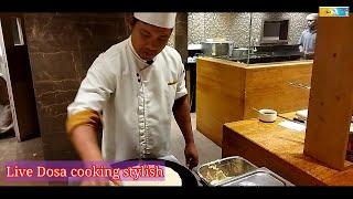 Our kitchen live dosa cooking stylish gopalsauchef