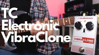 TC Electronic VibraClone Rotary Speaker Pedal Demo - Dan Leggatt