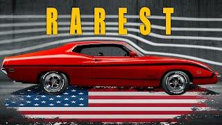 9 RAREST AMERICAN MUSCLE Cars Ever Made!