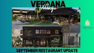 VERDANA VILLAGE RESTAURANT UPDATE! (SEPTEMBER 24)