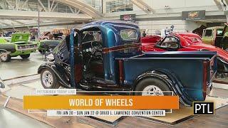 Cars and more cars pull into Convention Center for World Of Wheels