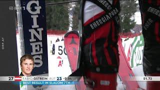 Alpiner Ski-Weltcup | Slalom | Kitzbühel | 16. Platz | Fabio GSTREIN | 2. Lauf | 2020