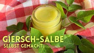 Rezept: Giersch-Salbe selbst gemacht