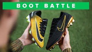 NIKE FLYKNIT ULTRA vs VAPOR 11 CLEAT BATTLE