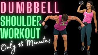 Dumbbell Shoulder Workout - 18 Min Dumbbell Shoulder Workout At Home