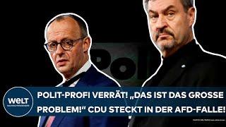 DEUTSCHLAND: Bundestagswahl! "Das ist das große Problem!" Experte verrät! CDU steckt in AfD-Falle!