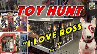 TOY HUNT: I LOVE ROSS ... NEW action figures EVERYWHERE! #toys #ross