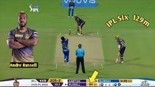 Top 10 Sixes of Andre Russell .....Russell IPL Sixes