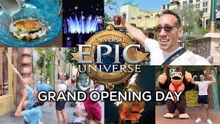 EPIC UNIVERSE GRAND OPENING DAY | Full Tour, Merch, Food, Rides, and MORE | Universal Orlando Resort