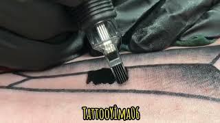 Dövme Gölge Yapılışı Nasıl Yapılır / Tattoo Timelapse Reel time #shorts