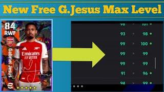 New Free G.Jesus Max Level EFootball 2025 | Free G.Jesus Max EFootball 2025