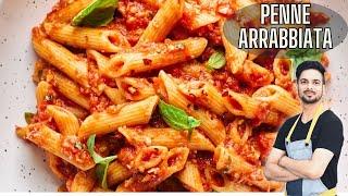 Penne Arrabbiata recipe | quick way to make red sauce pasta