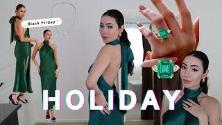 Holiday Outfits & Accessories | Meshki Haul & Italo Jewelry