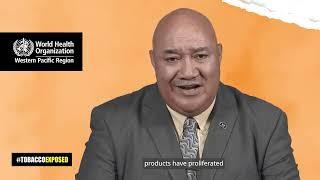 Message by WHO Regional Director Dr Saia Ma’u Piukala on World No Tobacco Day 2024