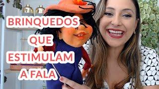 Brinquedos (e formas de brincar) que ajudam a estimular a fala!