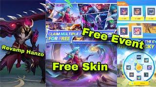 Free Epic Skin နဲ့ Skin Free ရမဲ့ Event အပါအဝင် Hanzo Revamp အကြောင်း Skin အသစ် Update အသစ်များ 