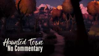 PUMPKINS and a Cemetery?? | Building an Entire Haunted Town | Tiny Glade