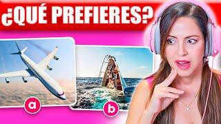 PUEDES REPONDER ESTAS PREGUNTAS IMPOSIBLES?  Juego Que Prefieres  Sandra Cires Play