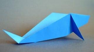 Origami Whale Instructions: www.Origami-Fun.com