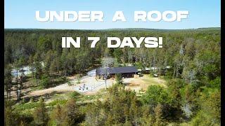 Building a Ranch house in Michigan in 7 days