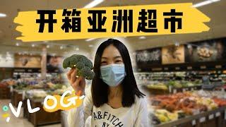 美国生活VLOG #11: 开箱亚洲超市以及了解食品物价 Grocery Shopping