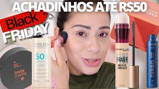 Make com produtos da Black Friday 2024 que valem a pena | Maquiagem e skincare