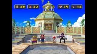 Mario Party 5 minigame: Flower Shower 60fps