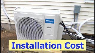 MRCOOL DIY Multi-Zone Ductless Mini Split Heat Pump - The Real Cost and Installation Time