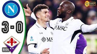 ملخص مباراة نابولي الإيطالي و فيورنتينا 3_0 اليوم ـ تألق لوكاكو ـ أهداف نابولي و فيورنتينا اليوم